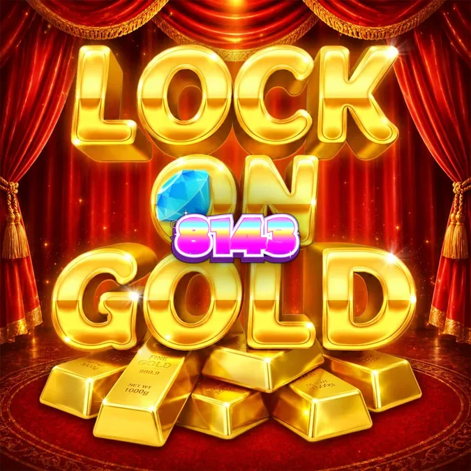 Interface do jogo Lock On Gold em um smartphone moderno